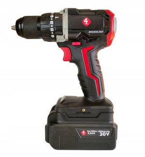 4PROPT190101 - Cordless Impact Drill-Driver, 20V, Li-ion, LED, 4Ah