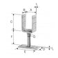 PVDB120G Simpson Strong-Tie - Adjustable Column Support