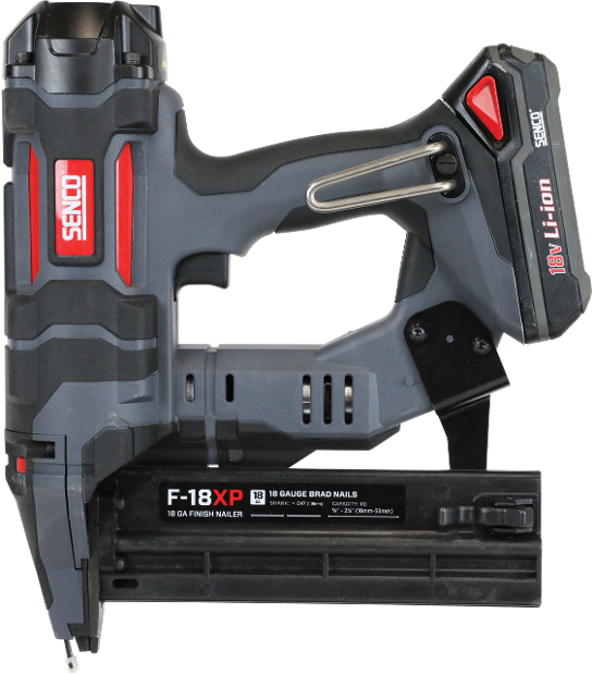 SENCO FUSION F-18XP - Brad Nailing Tool (1.2 mm) (15 - 55 mm) (18 ga) with 1 battery