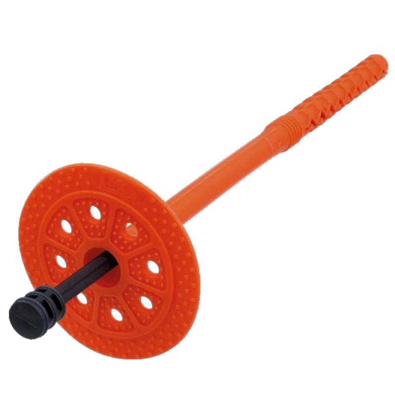 Insulation Anchor with Plastic Nail 10x180mm (60mm Plate, Short Expansion Zone)