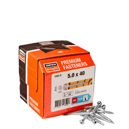 CSA5.0x40S - Ink Cartridges Screws (4.85 x 40 mm) (250pcs) A4