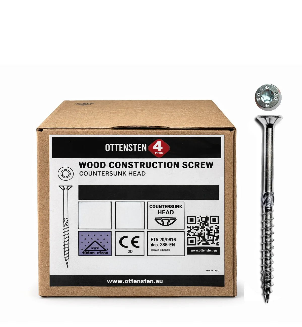 Wood Screws 8 X 80-300mm TORX galvanized