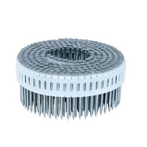 Coil nails 0° hot zinc, ribbed (2.5 x 50-73 mm) (1950 pcs.)