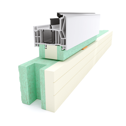 Warmotech PRO 80 - Window Profile (80 x 80 x 1215 mm)