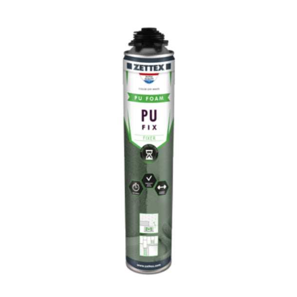 ZETTEX PU Fix NBS - Fast Adhesion Gluing Foam (750 ml)
